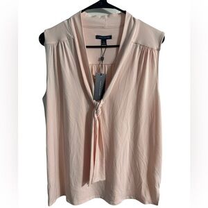 NWT Tommy Hilfiger Blush Pink Sleeveless Blouse